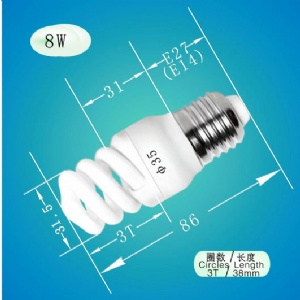 CFL RUI-T2-FS4 5W 8W 11W