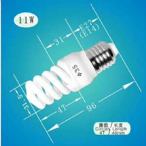 CFL RUI-T2-FS4 5W 8W 11W